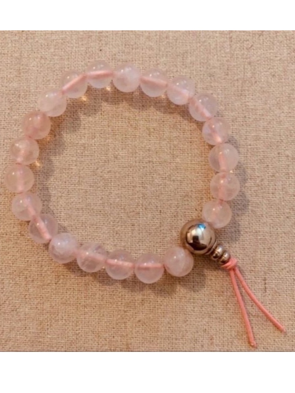 Lord & Taylor | Bracelet | Stretch Rose Quartz | Mystical | Boho | Artsy